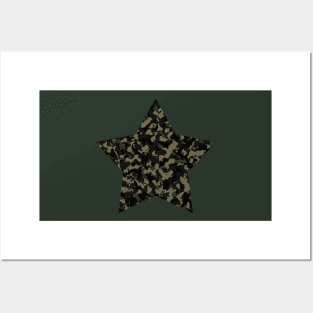 classic camouflage pattern Posters and Art